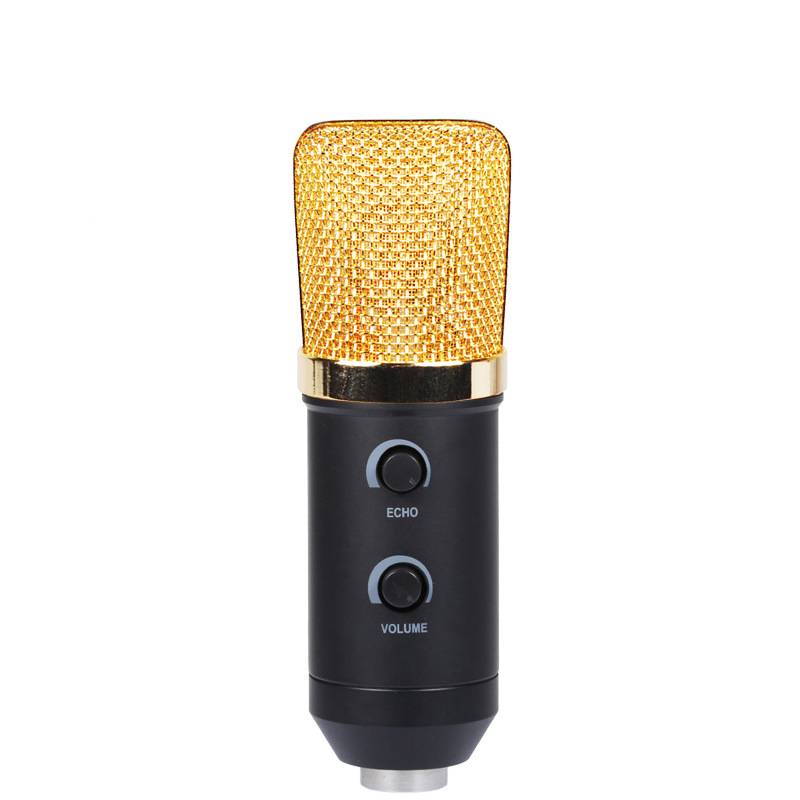 High Quality XLR Reverb Professional Condenser Microphone Capacitor Microphone for Live Streaming Karaoke